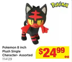 Mr Toys Pokemon Plush Single Character- Assorted offer
