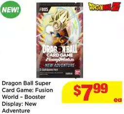 Mr Toys Dragon Ball Super Card Game: Fusion World - Booster Display: New Adventure offer