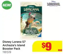 Mr Toys Disney Lorana S7 Archazia's Island Booster Pack offer