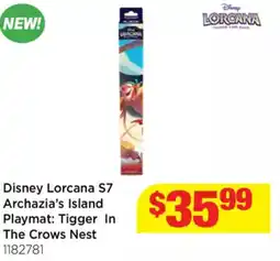 Mr Toys Disney Lorcana S7 Archazia's Island Playmat: Tigger In The Crows Nest offer