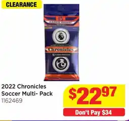 Mr Toys 2022 Chronicles Soccer Multi-Pack offer