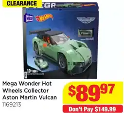 Mr Toys Mega Wonder Hot Wheels Collector Aston Martin Vulcan offer