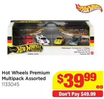 Mr Toys Hot Wheels Premium Multipack Assorted offer