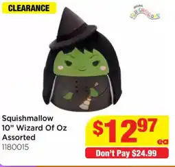 Mr Toys Squishmallow 10" Wizard Of Oz Assorted offer