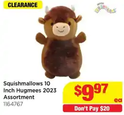 Mr Toys Squishmallows 10 inch hugmees 2023 assortment offer