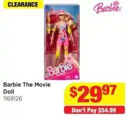 Mr Toys Barbie The Movie Doll offer