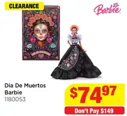 Mr Toys Dia De Muertos Barbie offer