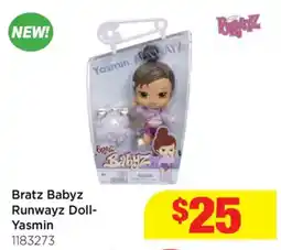 Mr Toys Bratz Babyz Runwayz Doll- Yasmin offer