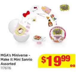 Mr Toys MGA's Miniverse - Make It Mini Sanrio Assorted offer