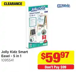Mr Toys Jolly Kidz Smart Easel - 5 in 1 offer
