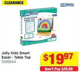 Mr Toys Jolly Kidz Smart Easel - Table Top offer