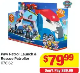 Mr Toys Paw Patrol Launch & Rescue Patroller offer