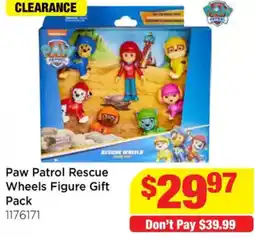Mr Toys Paw Patrol Rescue Wheels Figure Gift Pack offer