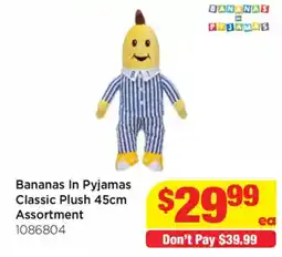 Mr Toys Bananas In Pyjamas Classic Plush Assortment offer