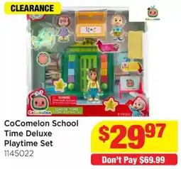 Mr Toys CoComelon School Time Deluxe Playtime Set offer