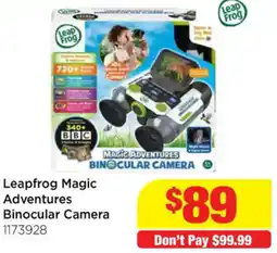Mr Toys Leapfrog Magic Adventures Binocular Camera offer