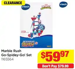 Mr Toys Marble Rush Go-Spidey-Go! Set offer
