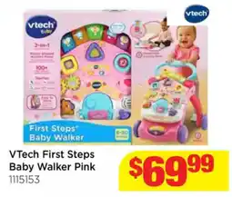 Mr Toys VTech First Steps Baby Walker Pink offer