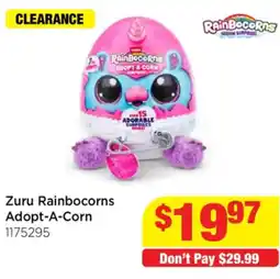Mr Toys Zuru Rainbocorns Adopt-A-Corn offer