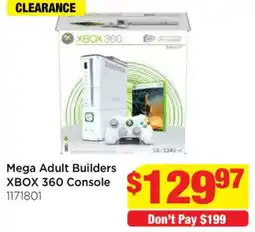 Mr Toys Mega Adult Builders XBOX 360 Console offer