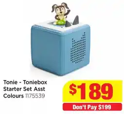 Mr Toys Tonie - Toniebox Starter Set Asst Colours offer