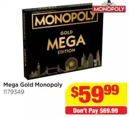 Mr Toys Mega Gold Monopoly offer