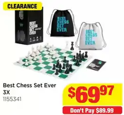 Mr Toys Best Chess Set Ever 3X offer