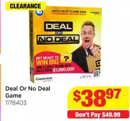 Mr Toys Deal Or No Deal Game offer