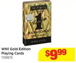 Mr Toys WN1 Gold Edition Playing Cards offer