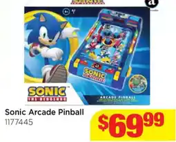 Mr Toys Sonic Arcade Pinball offer