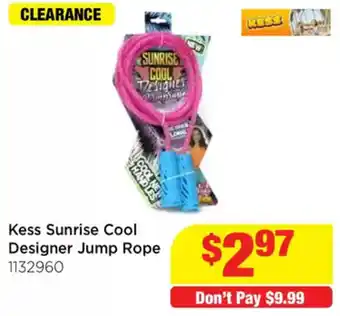 Mr Toys Kess Sunrise Cool Designer Jump Rope offer