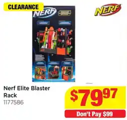 Mr Toys Nerf Elite Blaster Rack offer