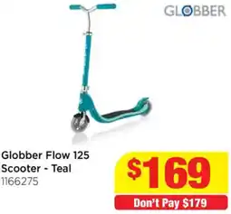 Mr Toys Globber Flow 125 Scooter - Teal offer