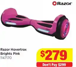 Mr Toys Razor Hovertrax Brights Pink offer