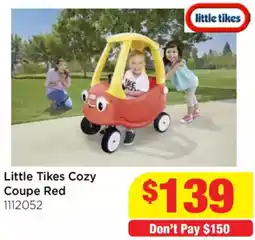 Mr Toys Little Tikes Cozy Coupe Red offer