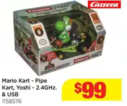 Mr Toys Mario Kart - Pipe Kart, Yoshi - 2.4GHz. & USB offer