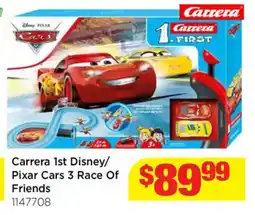 Mr Toys Carrera 1st Disney/ Pixar Cars 3 Race Of Friends offer