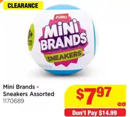 Mr Toys Mini Brands - Sneakers Assorted offer