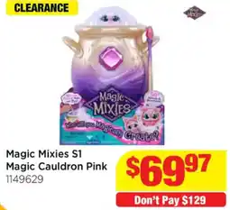 Mr Toys Magic Mixies S1 Magic Cauldron Pink offer
