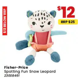 Toymate Fisher-Price Spotting Fun Snow Leopard offer
