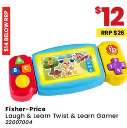 Toymate Fisher-Price Laugh & Learn Twist & Learn Gamer offer