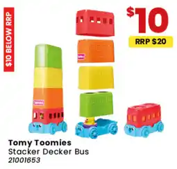 Toymate Tomy Toomies Stacker Decker Bus offer