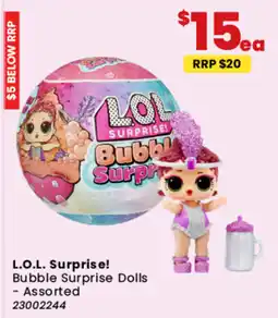 Toymate L.O.L. Surprise! Bubble Surprise offer