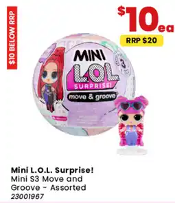 Toymate Mini L.O.L. Surprise! Mini S3 Move and Groove - Assorted offer