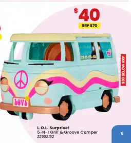 Toymate 5-N-1 Grill & Groove Camper offer