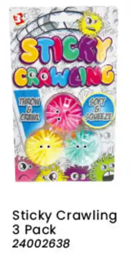 Toymate Sticky Crawling 3 Pack offer