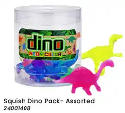 Toymate Squish Dino Pack- Assorted offer