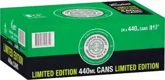 Coles Coopers Pale Ale Cans 24x440mL offer