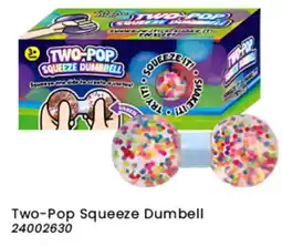 Toymate Two-Pop Squeeze Dumbell offer
