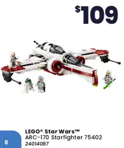 Toymate LEGO Star Wars ARC-170 Starfighter offer
